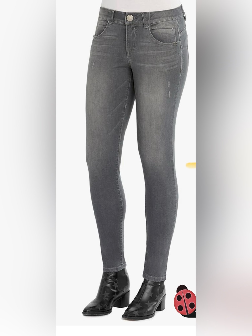 Democracy Absolutions Dark Gray, distressed Jeans